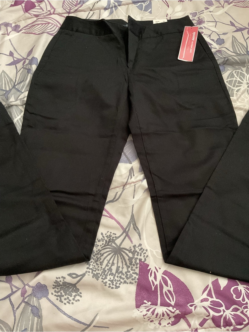 Vintage Dockers Black Stretch Dress Pants